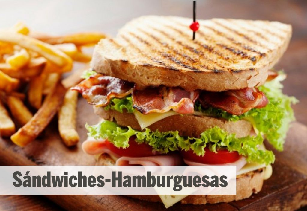 Sandwiches - Hamburguesas